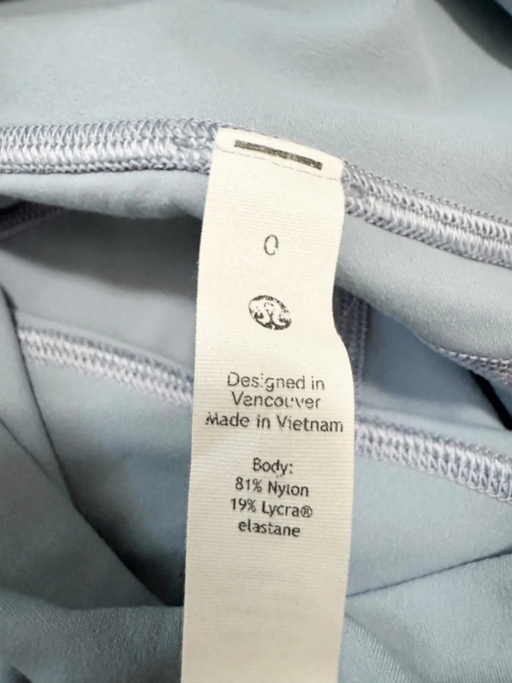 Lululemon Groove Super-High-Rise Flared Pant Nulu Chambray 0